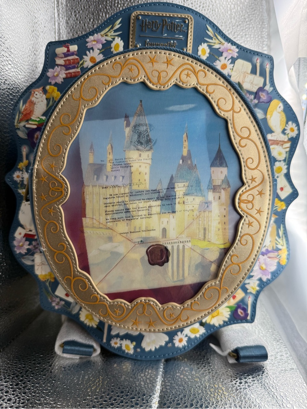NWT Harry Potter Exclusive Hogwarts Castle Cameo Loungefly Backpack